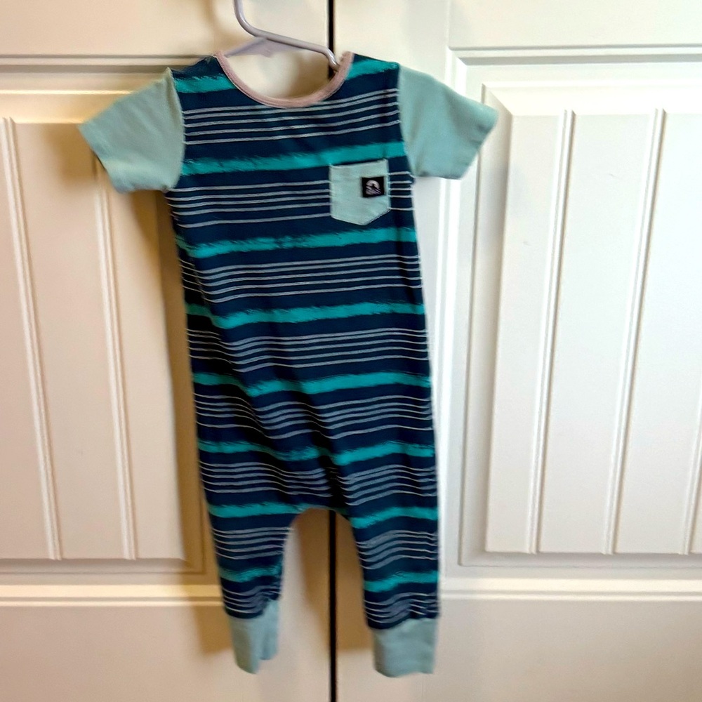 Rags to Raches Short Sleeve Romper 18-24M